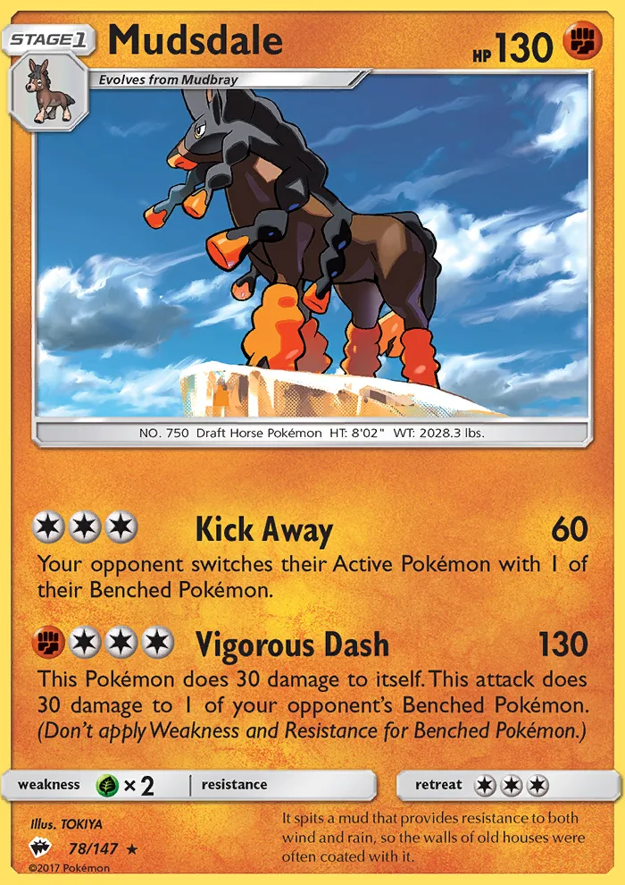 Mudsdale · Burning Shadows 78/147