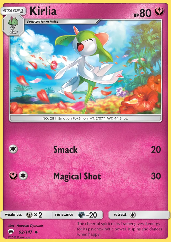Kirlia · Burning Shadows 92/147