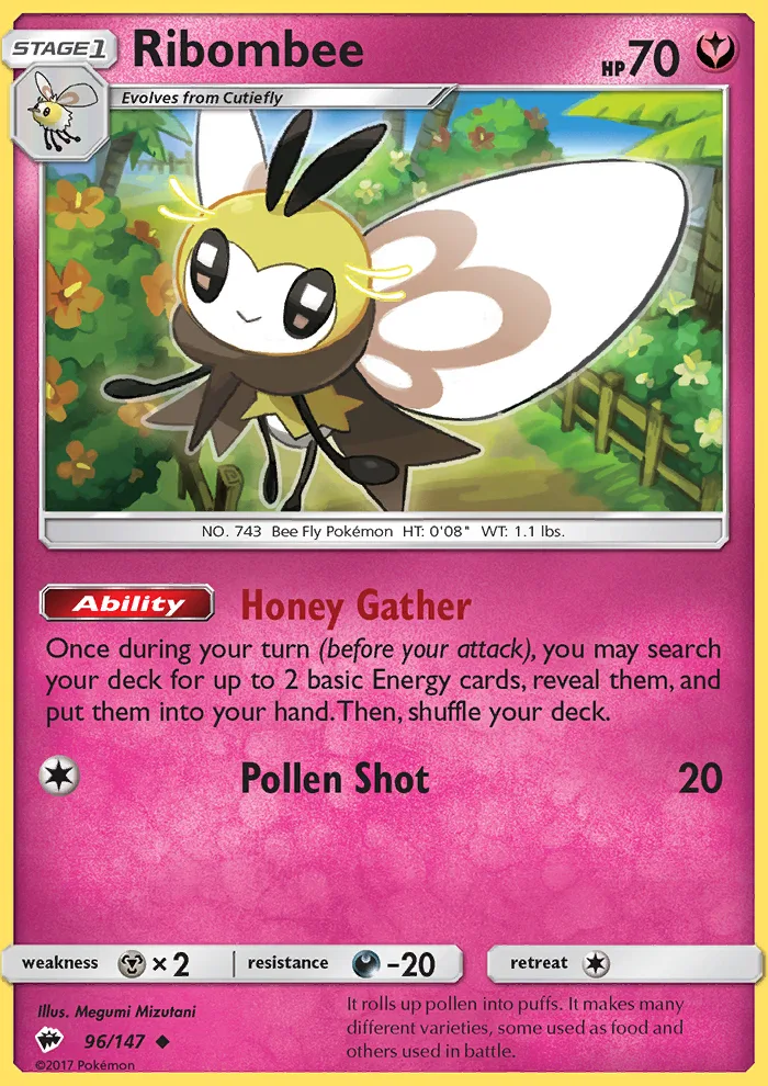 Ribombee · Burning Shadows 96/147