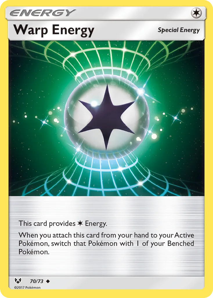 Warp Energy · Shining Legends 70/73