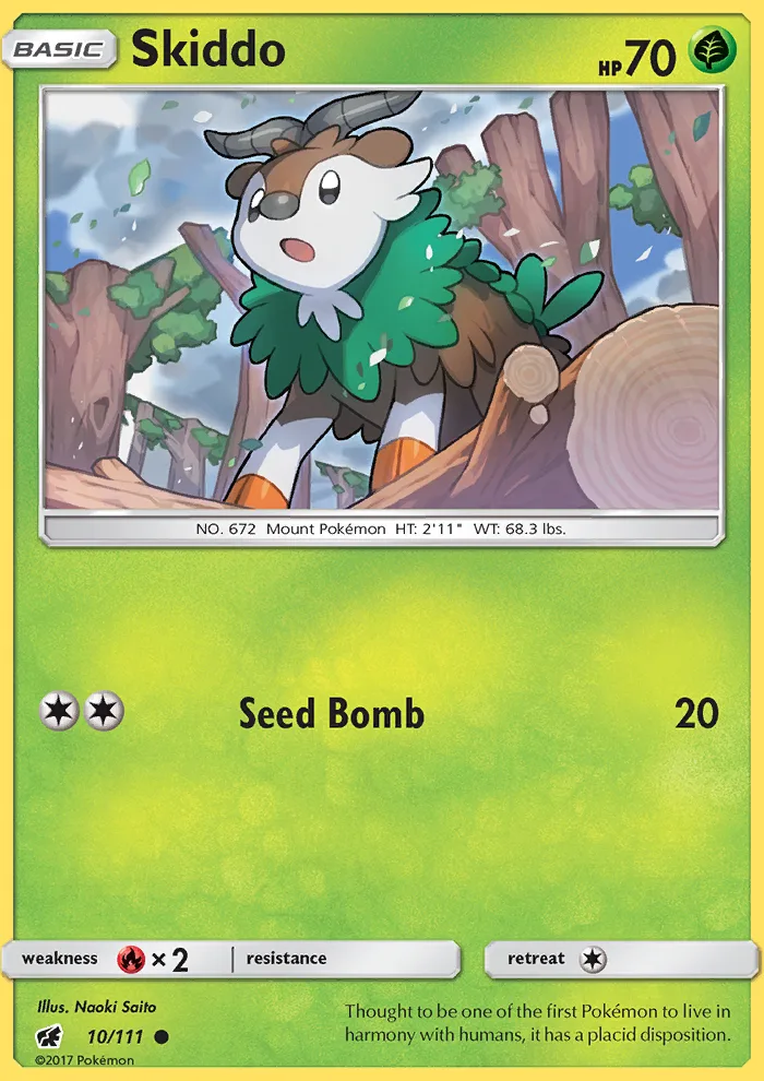 Skiddo · Crimson Invasion 10/111