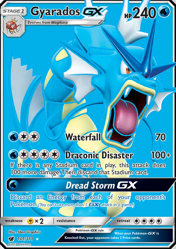 Gyarados GX · Crimson Invasion 101/111