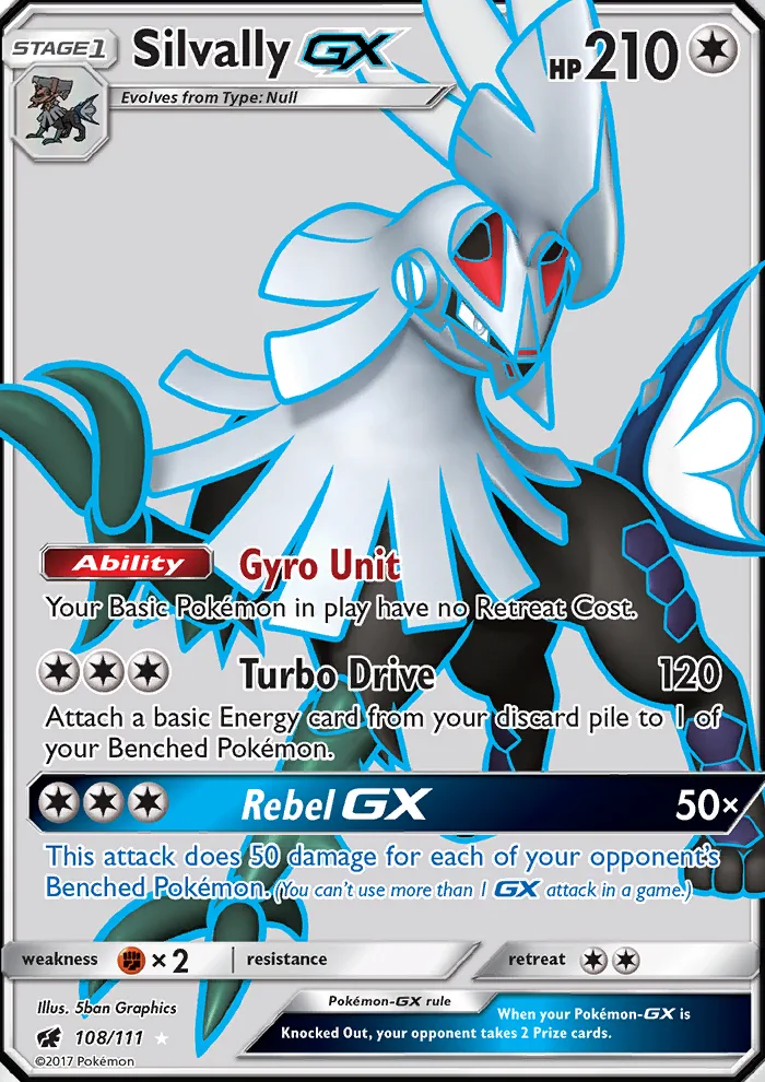 Silvally GX · Crimson Invasion 108/111