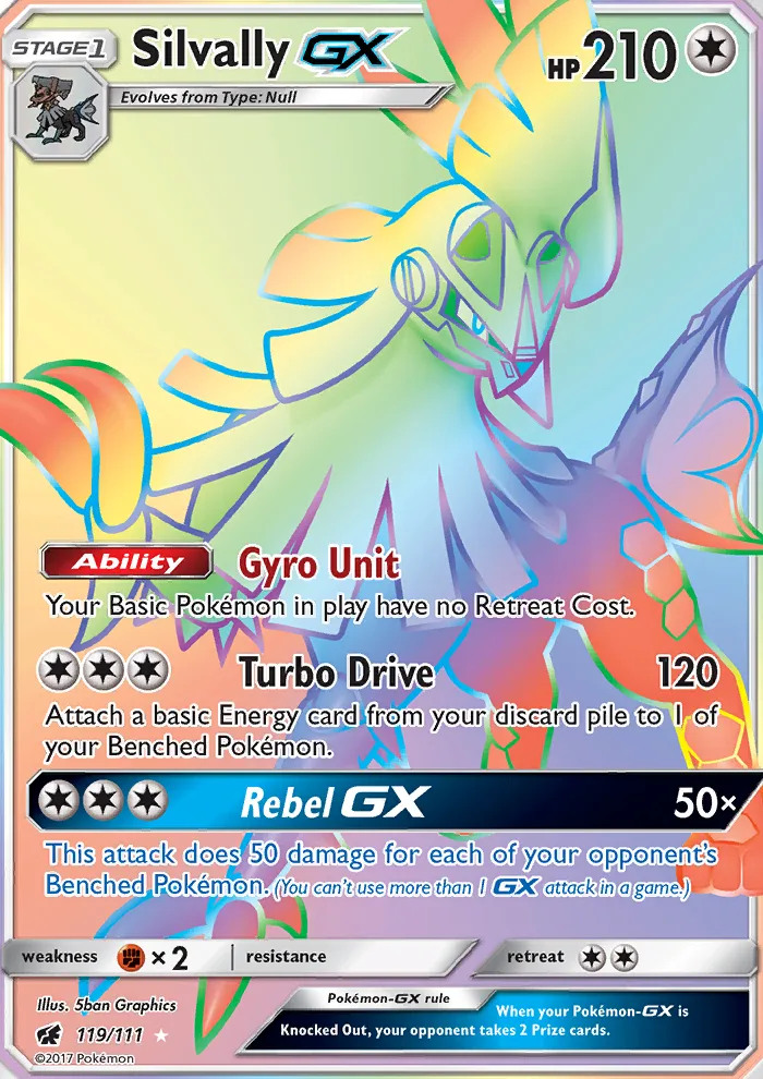 Silvally GX · Crimson Invasion 119/111