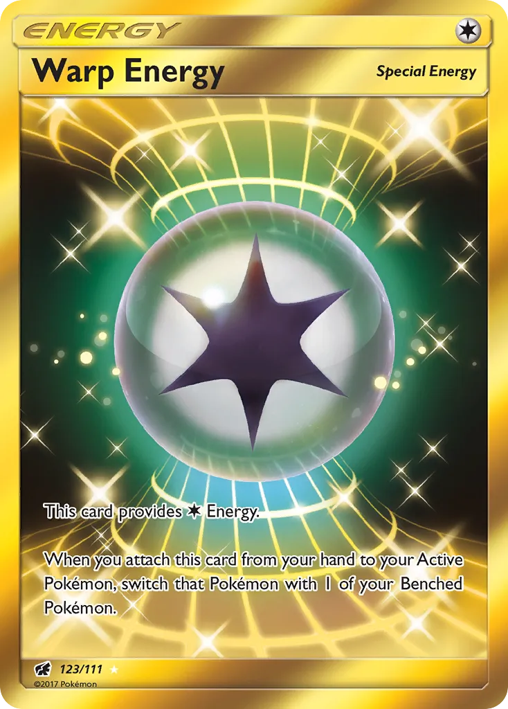 Warp Energy · Crimson Invasion 123/111