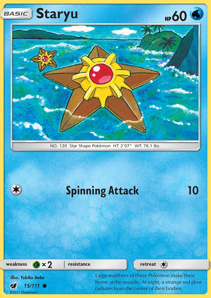 Staryu · Crimson Invasion 15/111