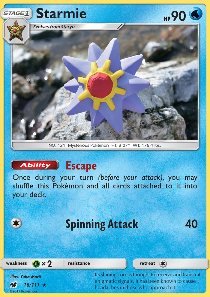 Starmie · Crimson Invasion 16/111