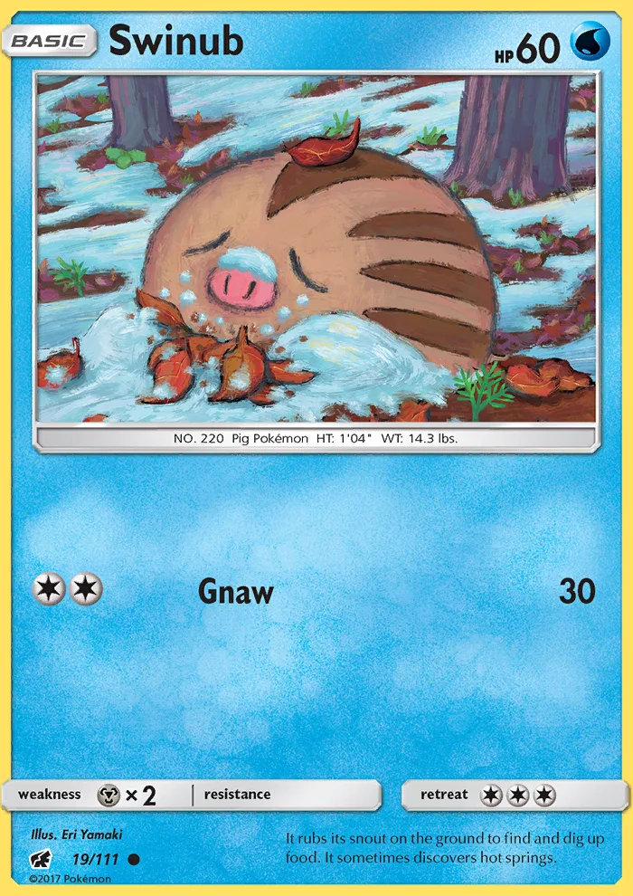 Swinub · Crimson Invasion 19/111