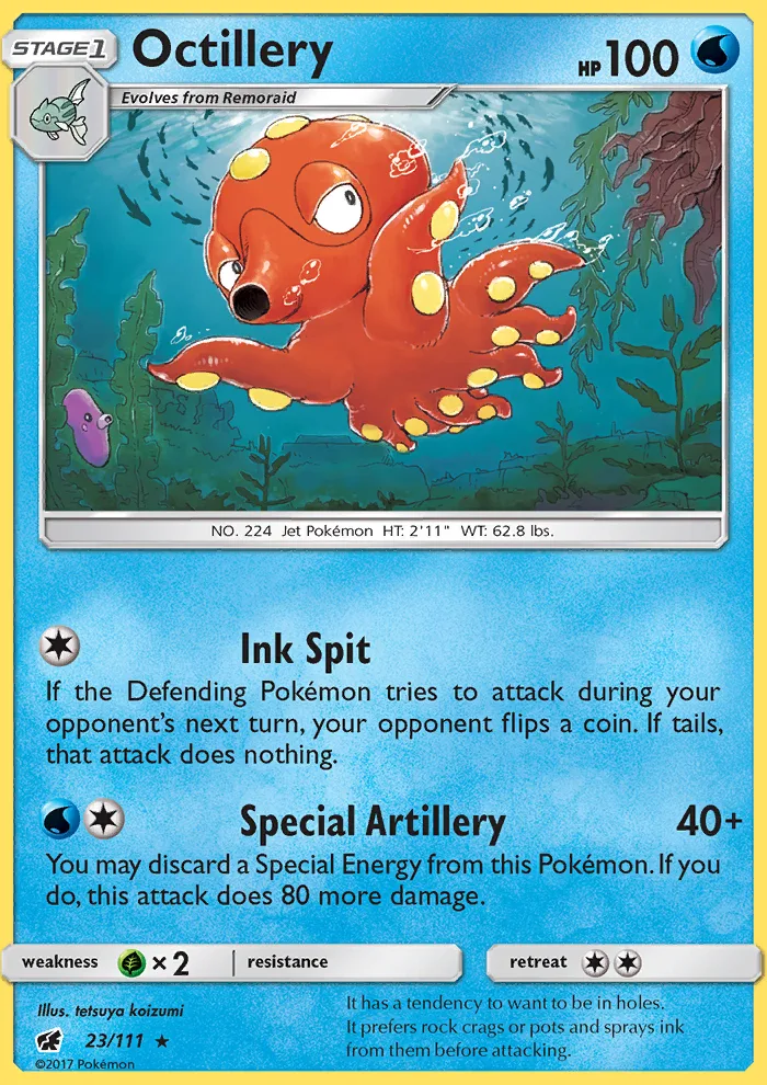 Octillery · Crimson Invasion 23/111