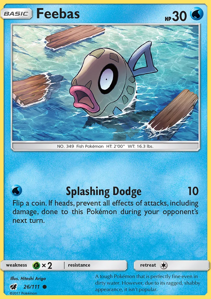 Feebas · Crimson Invasion 26/111