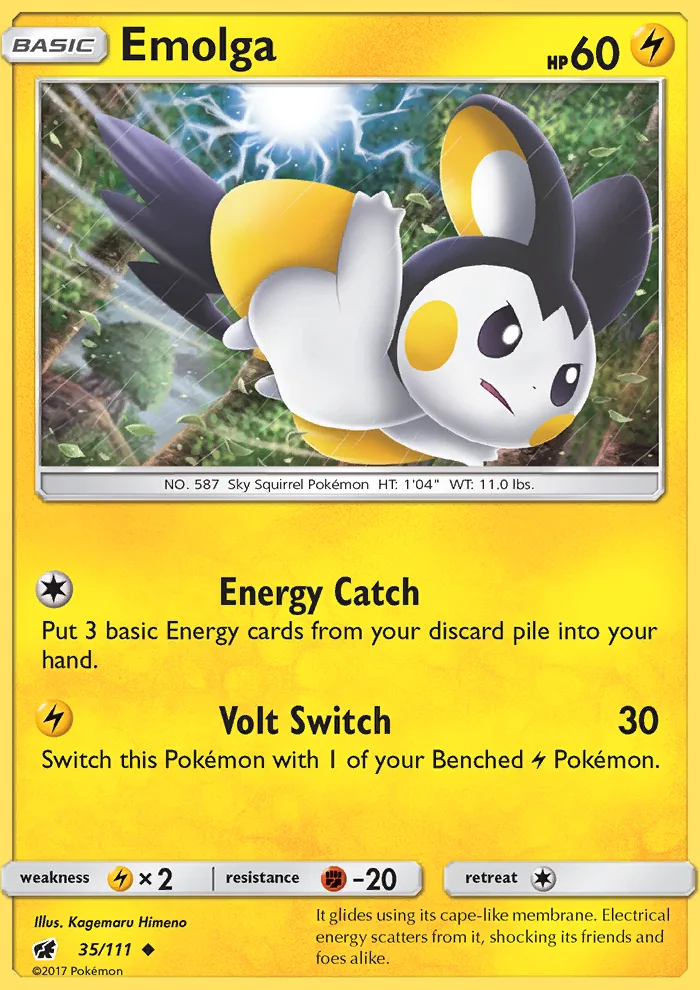 Emolga · Crimson Invasion 35/111
