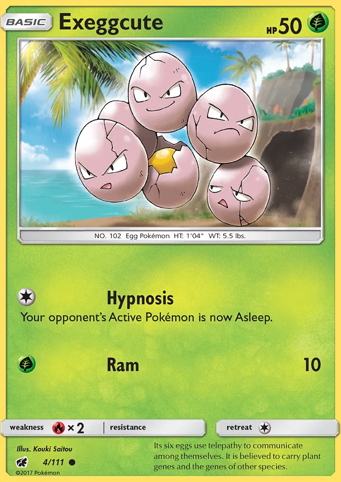 Exeggcute · Crimson Invasion 4/111