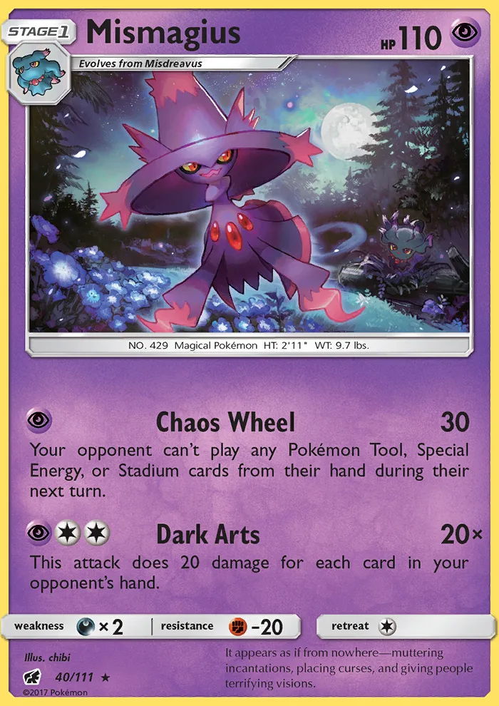 Mismagius · Crimson Invasion 40/111