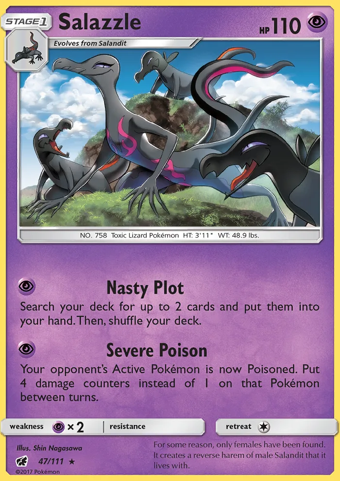 Salazzle · Crimson Invasion 47/111