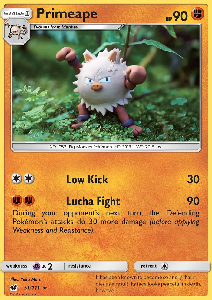 Primeape · Crimson Invasion 51/111