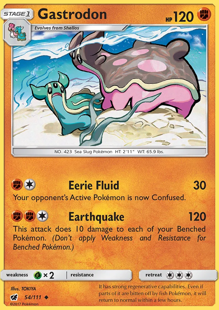 Gastrodon · Crimson Invasion 54/111