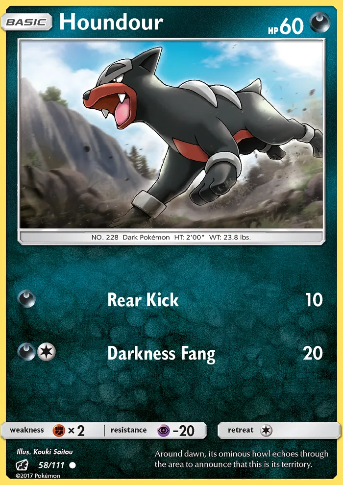 Houndour · Crimson Invasion 58/111