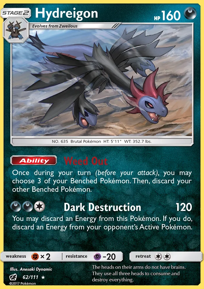 Hydreigon · Crimson Invasion 62/111