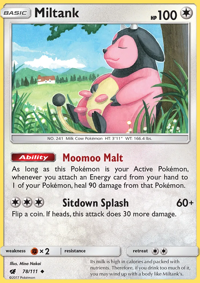 Miltank · Crimson Invasion 78/111