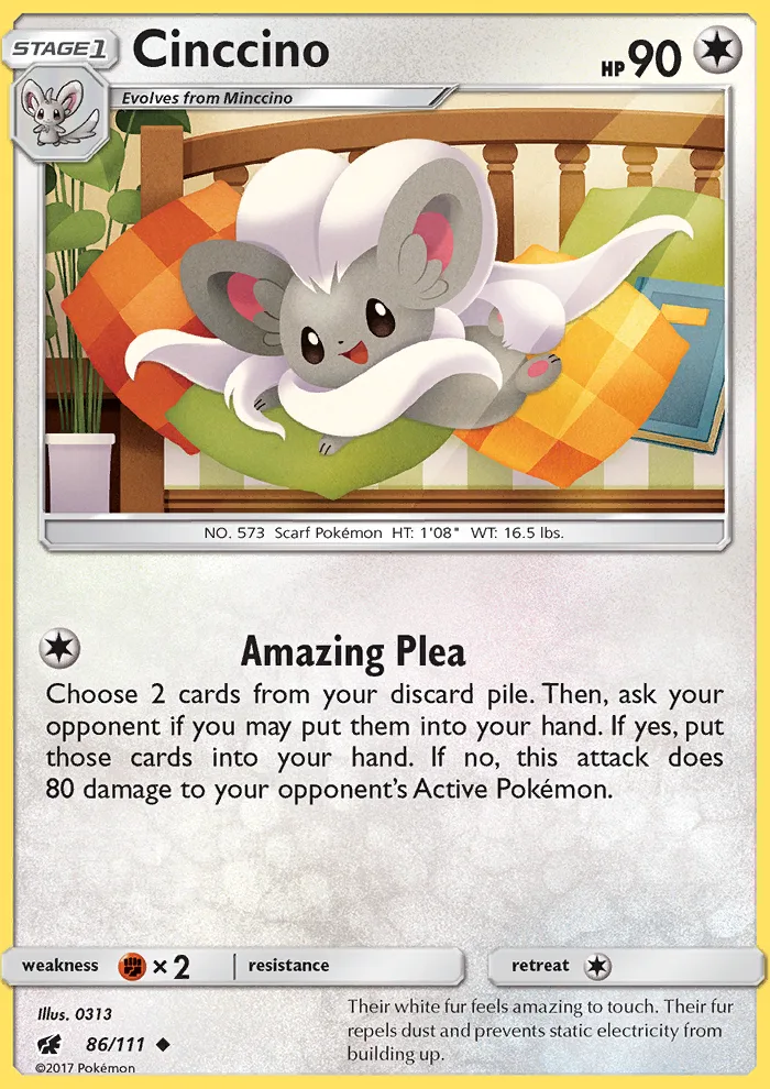 Cinccino · Crimson Invasion 86/111