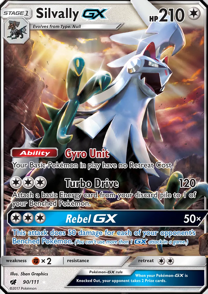 Silvally GX · Crimson Invasion 90/111