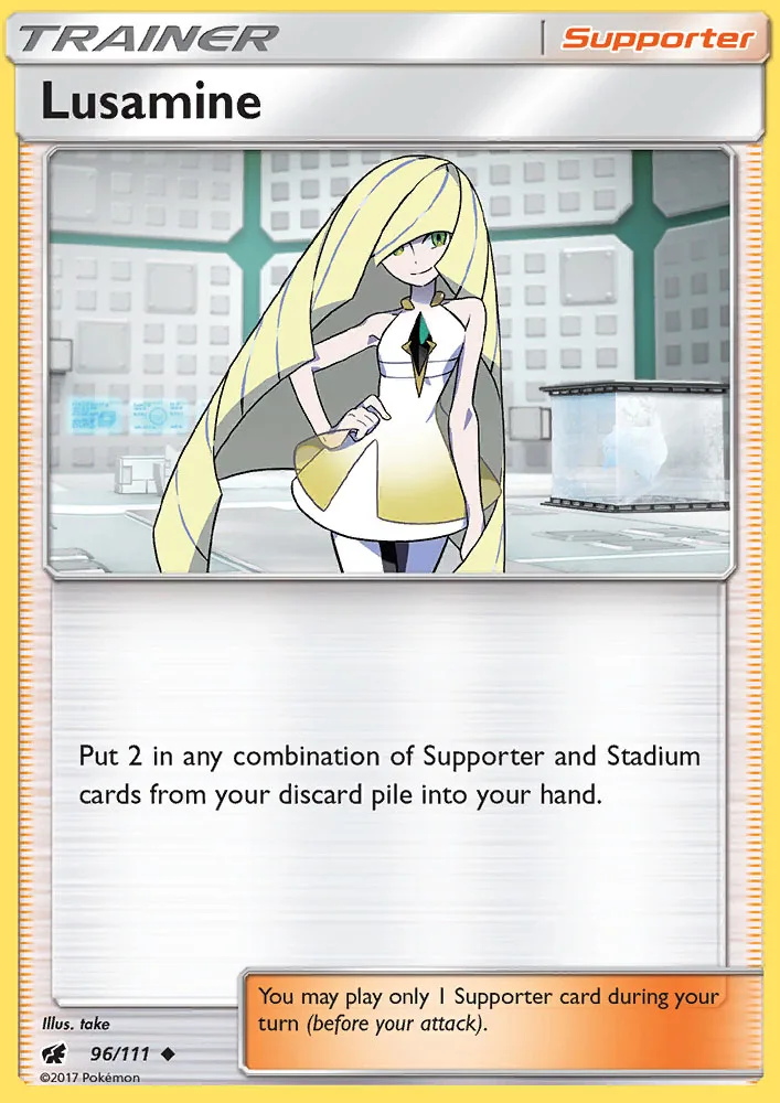 Lusamine · Crimson Invasion 96/111