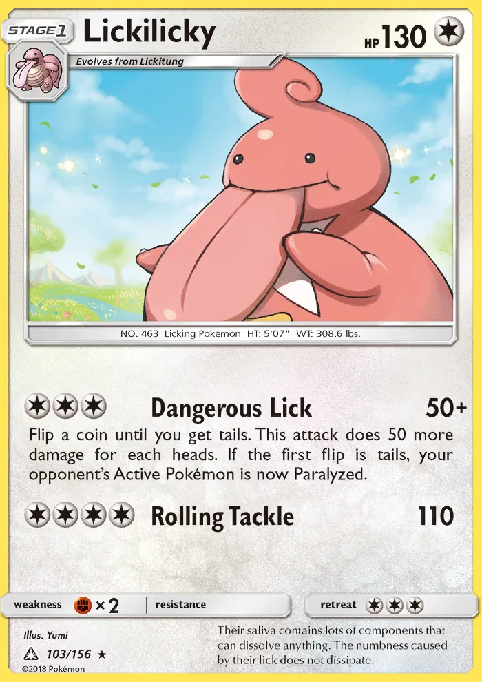 Lickilicky · Ultra Prism 103/156
