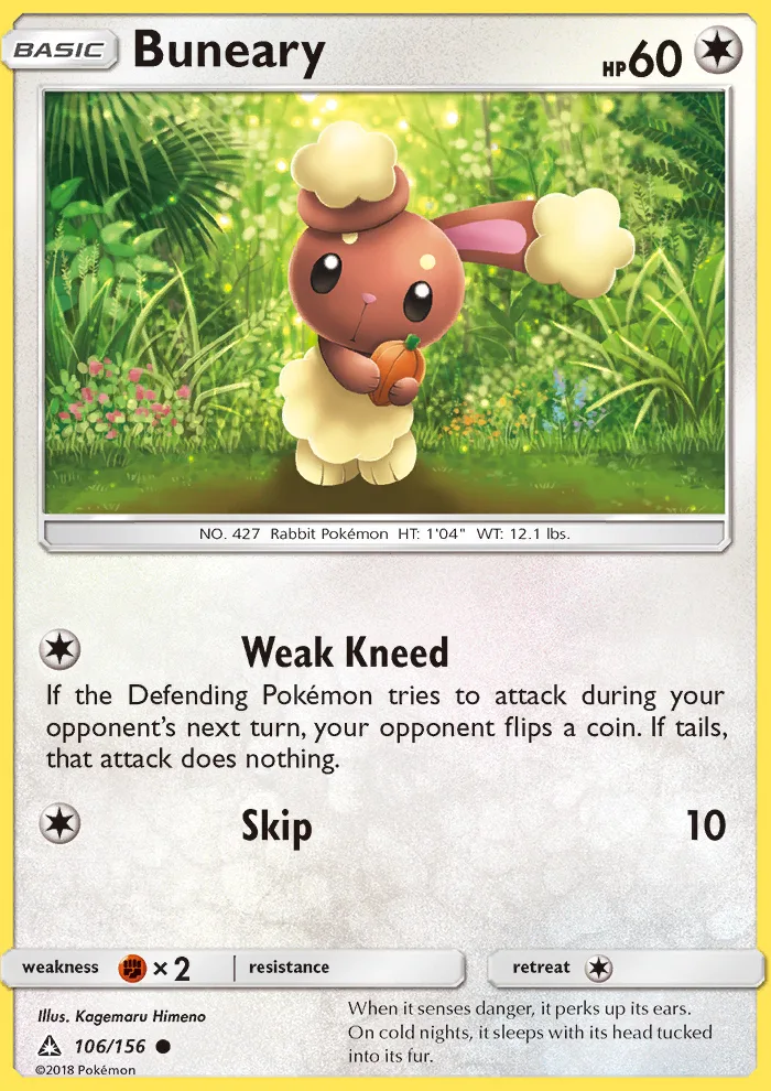 Buneary · Ultra Prism 106/156