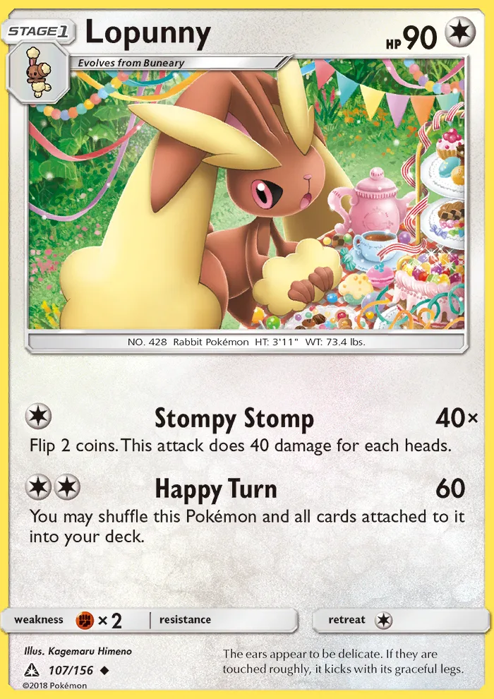 Lopunny · Ultra Prism 107/156