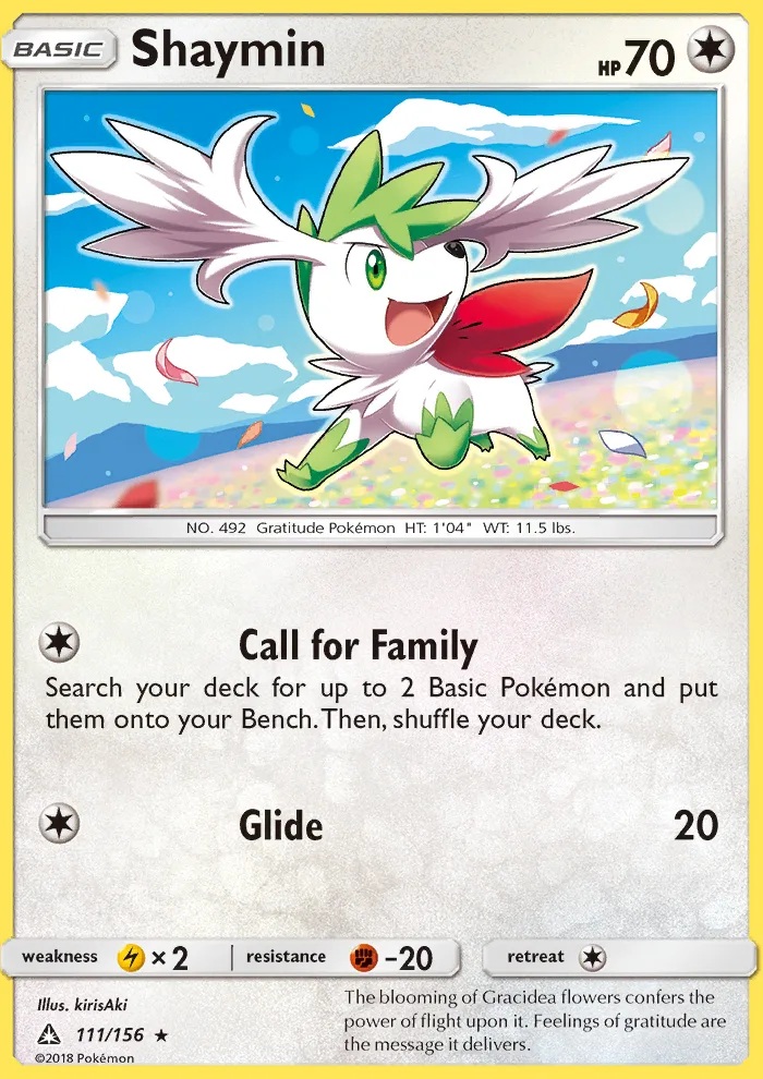 Shaymin · Ultra Prism 111/156