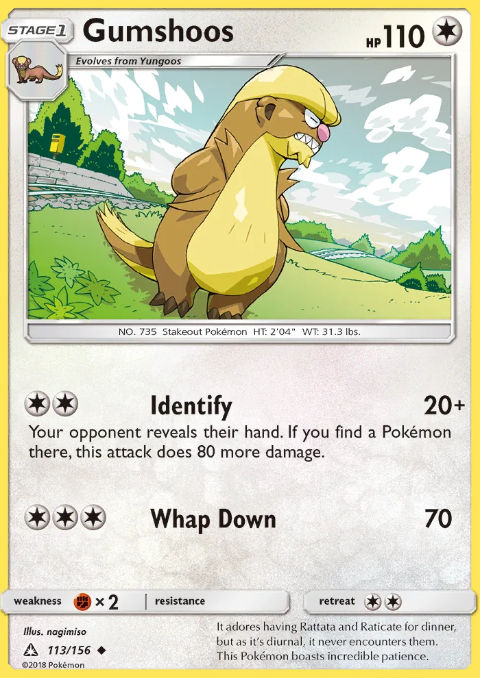 Gumshoos · Ultra Prism 113/156