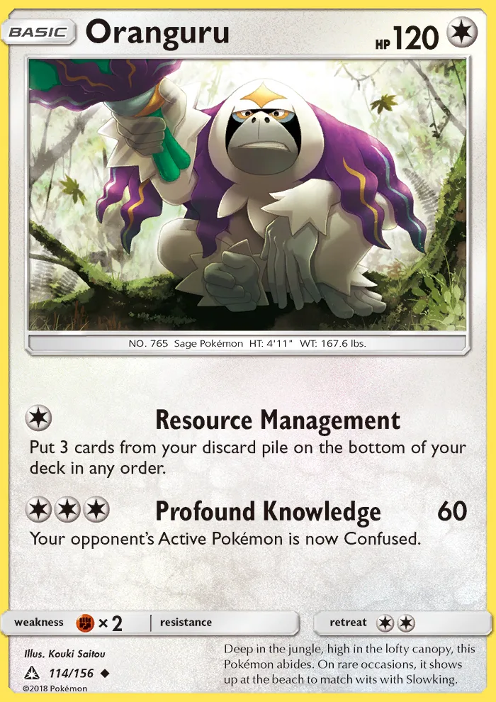Oranguru · Ultra Prism 114/156