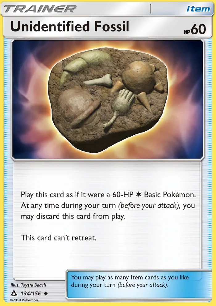 Unidentified Fossil · Ultra Prism 134/156