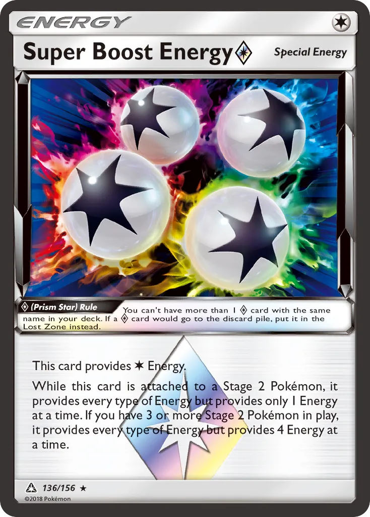 Super Boost Energy ◇ · Ultra Prism 136/156