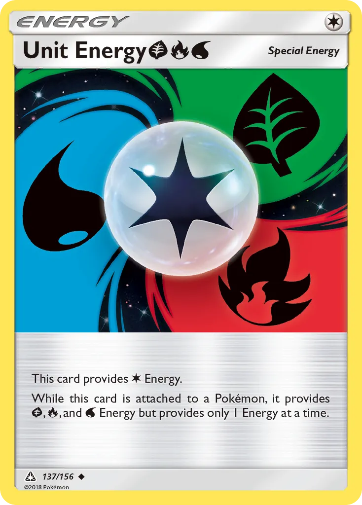 Unit Energy GrassFireWater · Ultra Prism 137/156