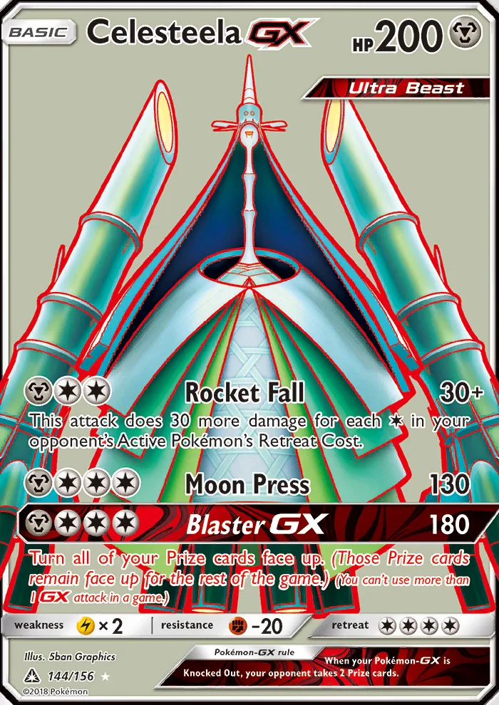 Celesteela GX · Ultra Prism 144/156