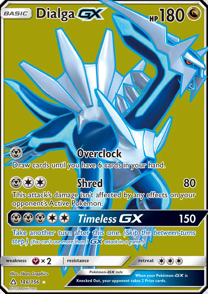 Dialga GX · Ultra Prism 146/156