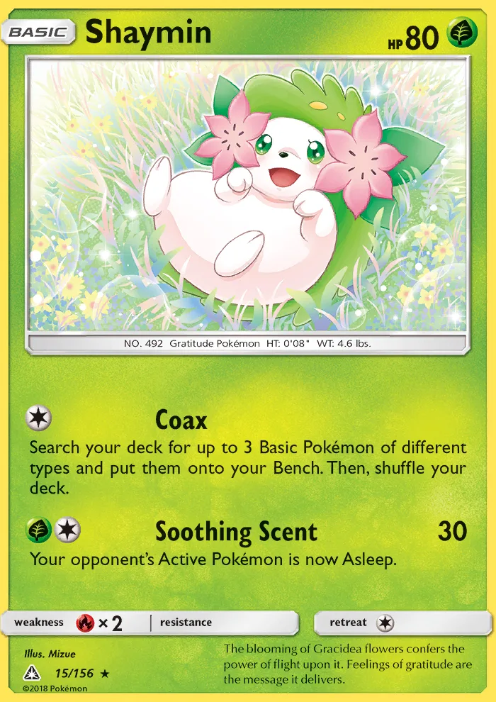Shaymin · Ultra Prism 15/156