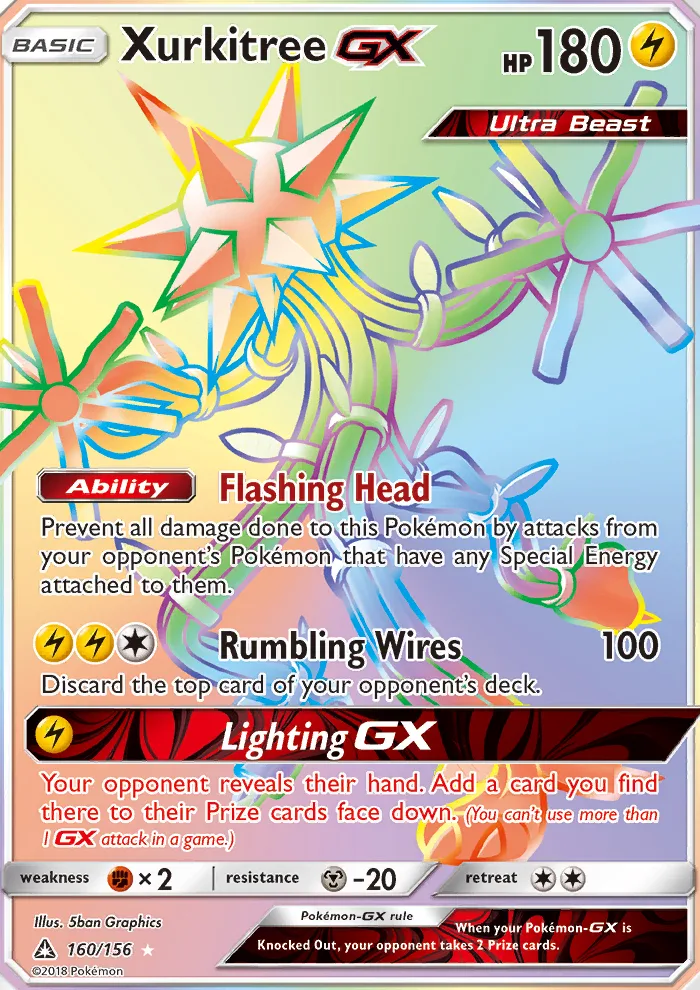 Xurkitree GX · Ultra Prism 160/156