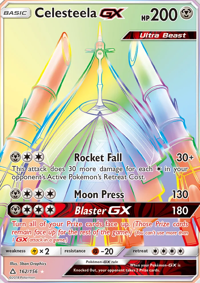 Celesteela GX · Ultra Prism 162/156