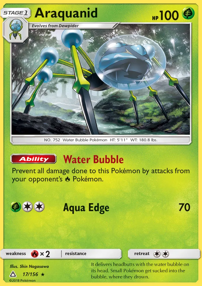 Araquanid · Ultra Prism 17/156