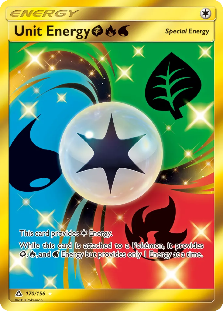Unit Energy GrassFireWater · Ultra Prism 170/156