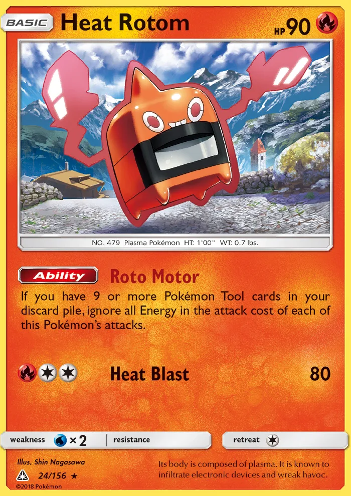 Heat Rotom · Ultra Prism 24/156