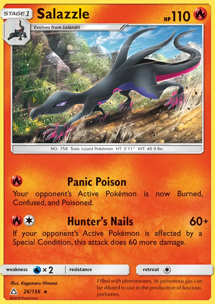Salazzle · Ultra Prism 26/156