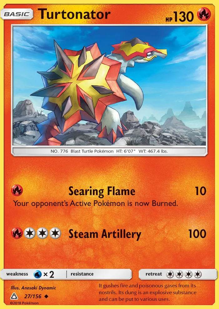 Turtonator · Ultra Prism 27/156