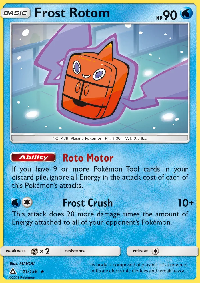 Frost Rotom · Ultra Prism 41/156
