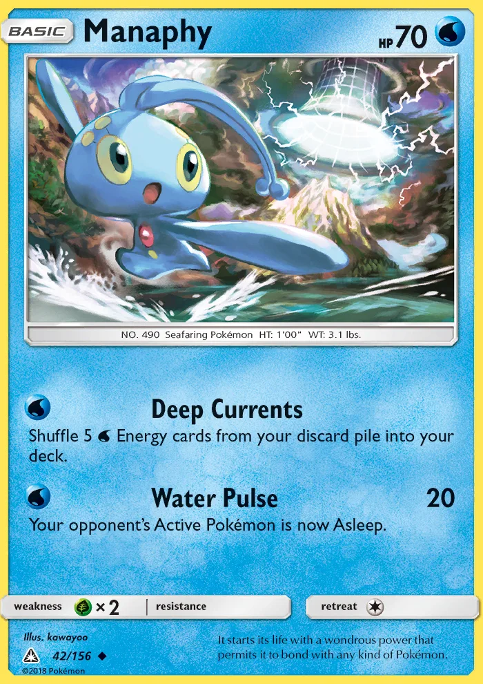 Manaphy · Ultra Prism 42/156