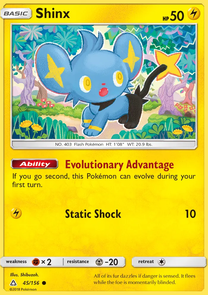Shinx · Ultra Prism 45/156