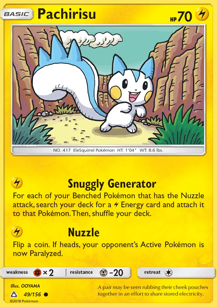 Pachirisu · Ultra Prism 49/156