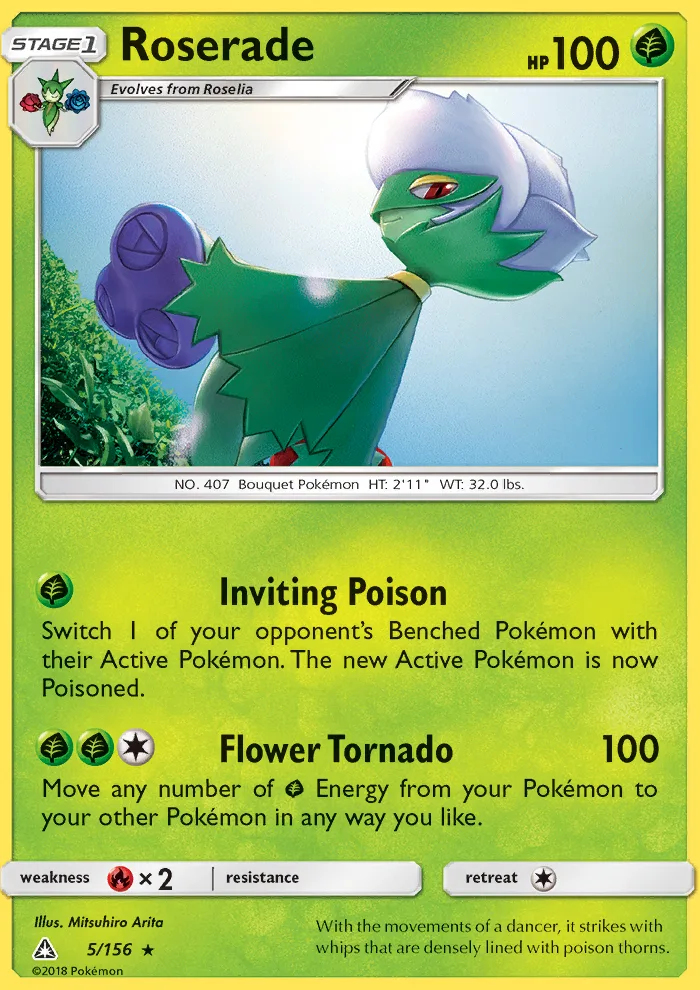 Roserade · Ultra Prism 5/156